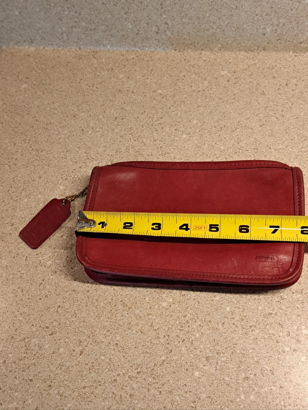 Coach Leather Clutch Vintage - Picture 8 of 9
